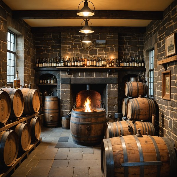 Peut-on trouver une maison de vacances en Écosse avec des cours de fabrication de whisky et des visites de distilleries?