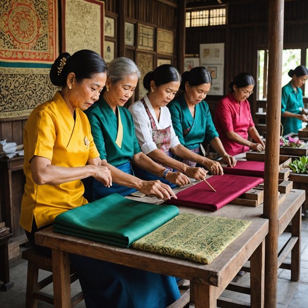 Où apprendre l'art de la fabrication de la soie en Thaïlande : ateliers et artisans recommandés ?